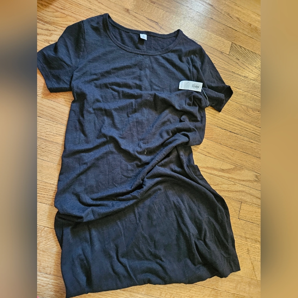 Old Navy Black T-Shirt Dress